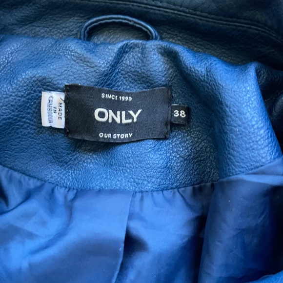 ONLY faux leather jacket - Picture 2 of 2